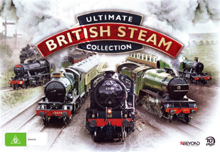 Ultimate British Steam Collection 10-DVD Set (DVD)
